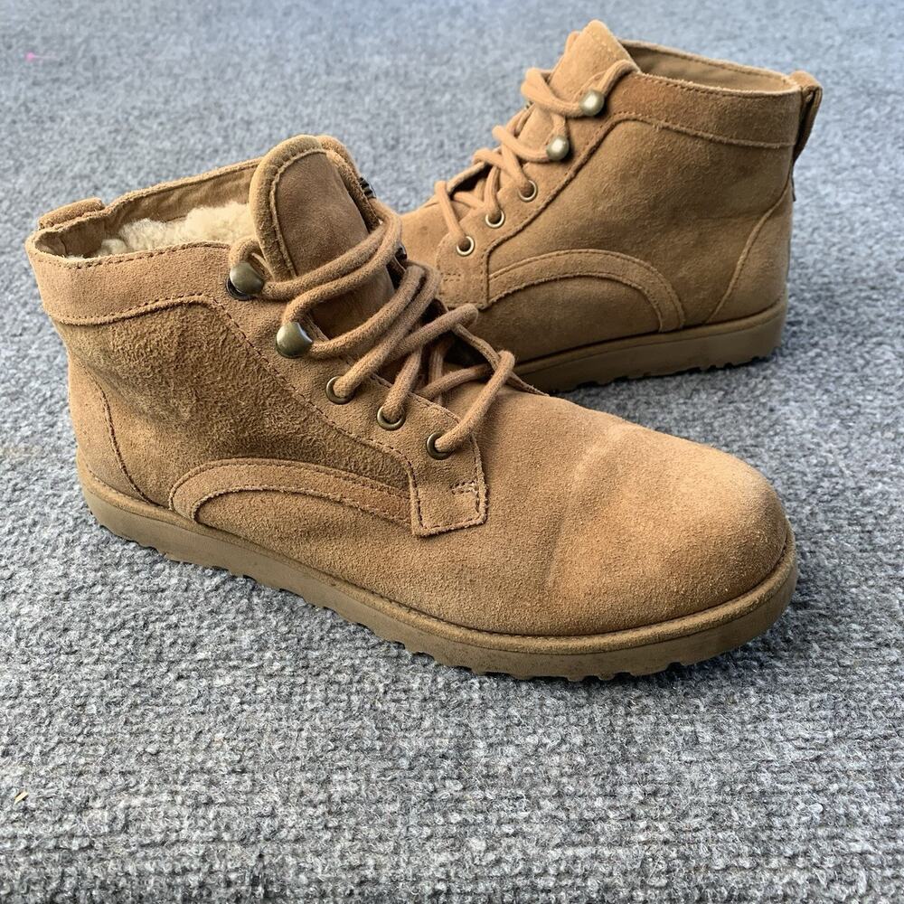 UGG Bethany Classic Slim Suede Sheepskin Ankle Boots Brown Women’s Size 7 US